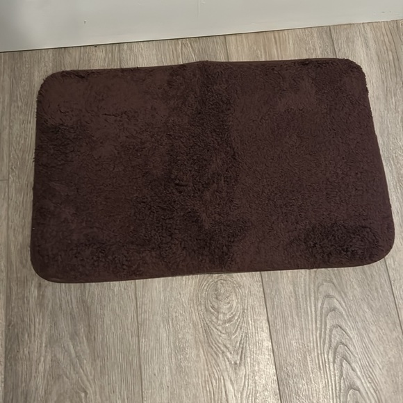 Other - NWOT Bath Rug Dark Brown/Coffee color